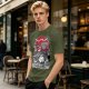 Studio Ghibli Characters Graphic Olive T-Shirt