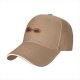 Black Baseball Cap With Dachshund Infinity Design