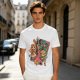 Olive t-shirt with The Legend of Zelda retro game characters print