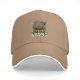 Black baseball cap with funny admitting wrong cat graphic