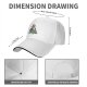 Black Baseball Cap With Christmas Totoro Family Graphic