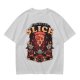 Olive Graphic T-Shirt Praise The Slice Pizza Demon Ritual Design