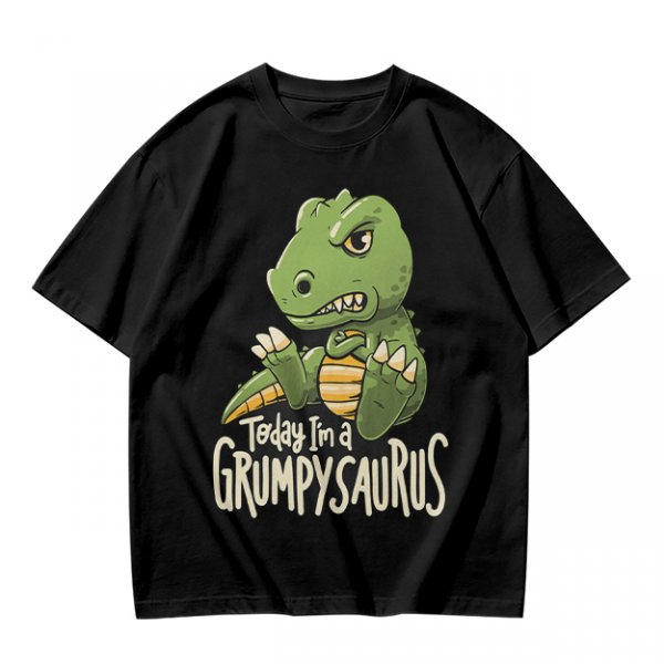 Grumpy Dinosaur T-Shirt for Kids Today I'm a Grumpysaurus