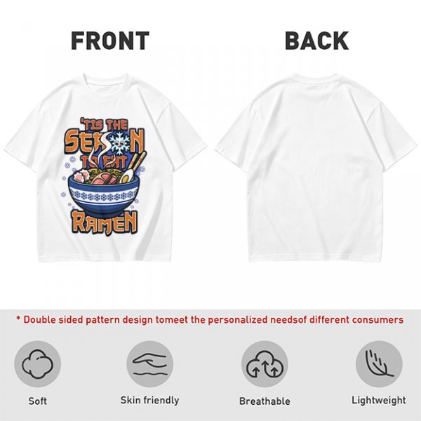Tis The Season To Eat Ramen Graphic T-Shirt