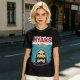 Olive Graphic T-Shirt with Skeletor Jaws Parody Art