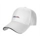 Black baseball cap with vintage lunch tray graphic design