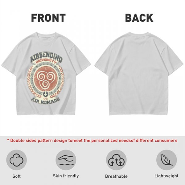 Airbending University Air Nomads Graphic T-Shirt