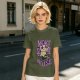 Olive T-Shirt with DJ Cat Graphic and Make Some Noise Text