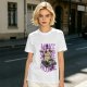 Olive T-Shirt with DJ Cat Graphic and Make Some Noise Text