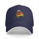 Black Baseball Cap with Mummy Candy Corn Halloween Graphic