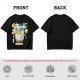 Olive T-Shirt With Kawaii Beer Can Robot Graphic