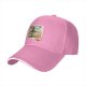 Black Baseball Cap with Howl's Moving Castle Scarecrow Stamp Art