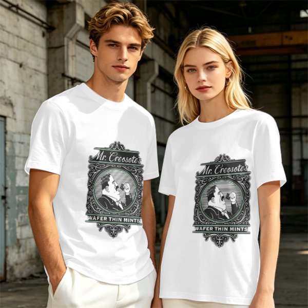 Mr. Creosote's Wafer Thin Mints Graphic T-Shirt