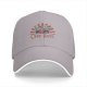 Black baseball cap with muscular gym rats graphic and Gym Rats text