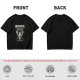 Olive green t-shirt with Dread Pirates graphic print