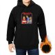 Distracted Boyfriend Meme Graphic Black Hoodie