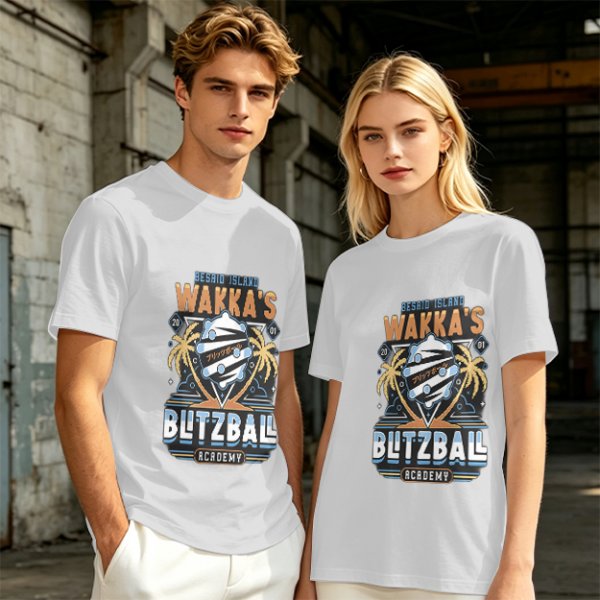 Wakka's Besaid Island Blitzball Academy Graphic T-Shirt