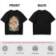 Olive T-shirt with Princess Mononoke Forest Spirit Art Print