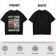 Raised by Television Corrupted by Memes Retro Graphic T-Shirt