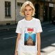 Olive T-Shirt With Cartoon Kong Banana Water Print