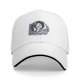 Black Baseball Cap With Ghost 1996 Graphic Print