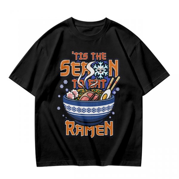 Tis The Season To Eat Ramen Graphic T-Shirt