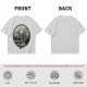 Olive Green T-Shirt With Legendary Hero Art Print