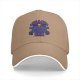 Black baseball cap with Skeletor Snake Mountain Gym graphic