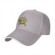 Black Baseball Cap With Chocobo Gaming Graphic Print