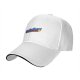 Black baseball cap with 'The Less You Know' retro graphic