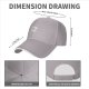 Black Baseball Cap With Cute Angry White Creature Graphic