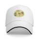Black Baseball Cap With Pizza Club Pineapple Slice Graphic