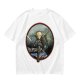 Olive Green T-Shirt With Legendary Hero Art Print