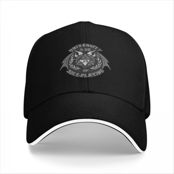 University of Role Playing D20 Dragon Wing Baseball Cap
