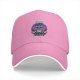 Black baseball cap with cute bat graphic and 'Bite First Ask Later' text