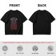 Olive t-shirt with 'Praise the Dark Lord' and dark cat graphic