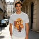 One Piece Portgas D. Ace Graphic Olive T-Shirt
