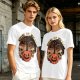 Olive Halloween Trick or Treat Skull Jack-o'-lantern Graphic T-Shirt