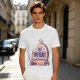 Olive T-Shirt With 'My Patience' Gravestone Graphic Print