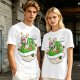 Super Mario Themed Ramen Graphic T-Shirt