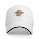 Black Baseball Cap With Maneki-neko In Teacup Graphic