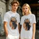 Black Phillip's Coffee Goat Graphic T-Shirt Design