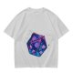 Olive T-Shirt With Galaxy D20 Dice Graphic