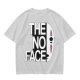 Olive T-shirt with The No Face graphic print