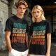 Olive Graphic T-Shirt with 'Functioning Because Of Coffee' Retro Print