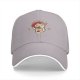 Black Baseball Cap With Cute Cat Eating Instant Ramen Graphic