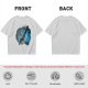 Olive T-Shirt With Galaxy Guitar Player Graphic Print