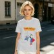 Olive T-Shirt With Super Buddies Superman Parody Print