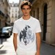 Olive T-Shirt Featuring Toothless and Light Fury Dragons