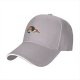 Black Baseball Cap With Cute Koi Fish Water Splash Artwork